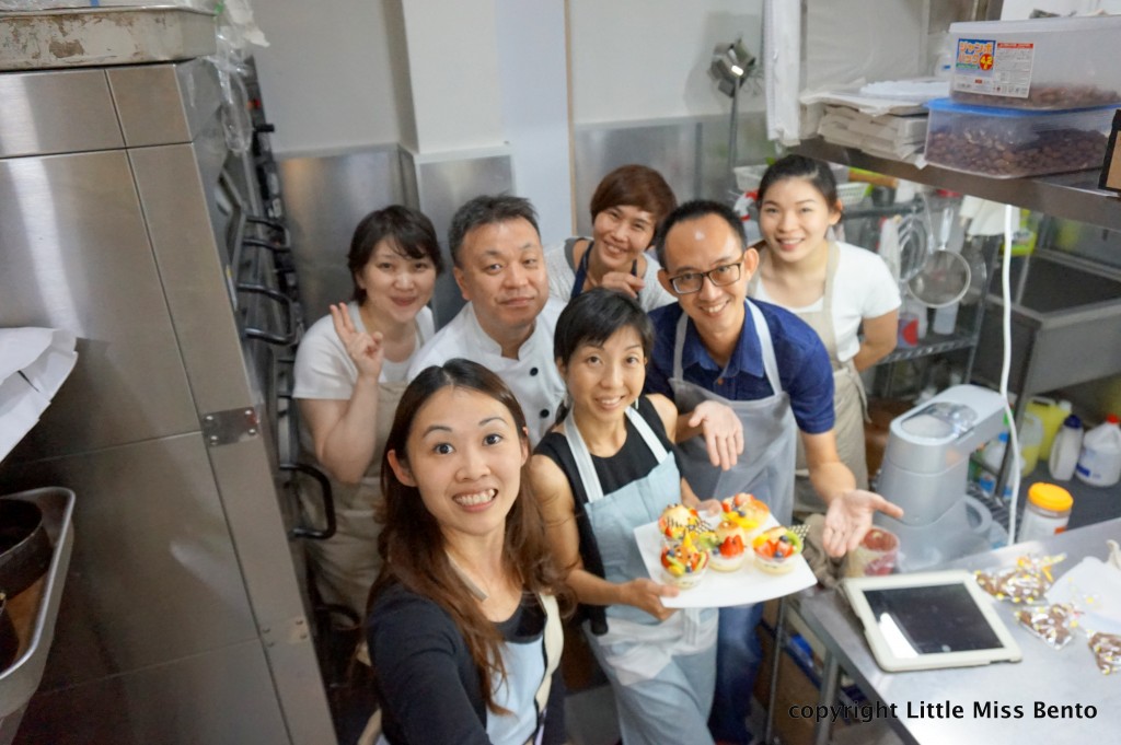 Making sweets with Chef Yamashita