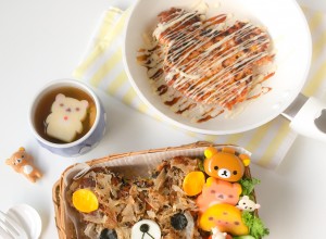 Cute Rilakkuma Okonomiyaki  (4)