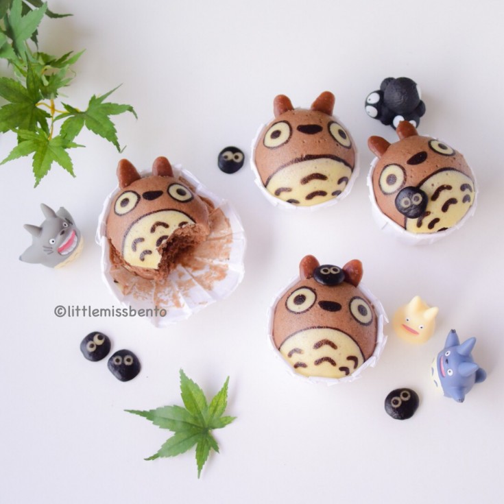 Totoro Deco Steam Cake