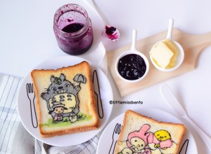 Totoro Sanrio Deco Toast (2)