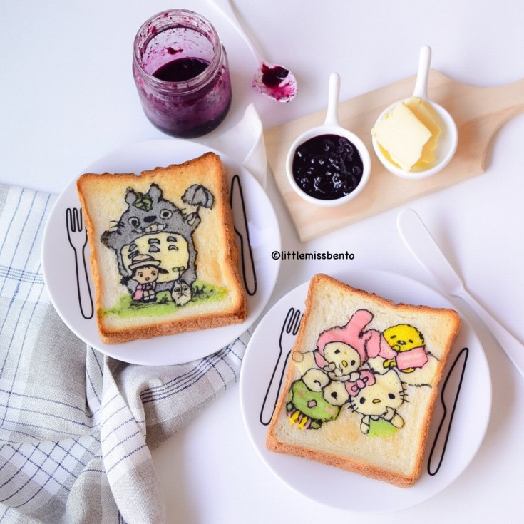 Totoro Sanrio Deco Toast (2)